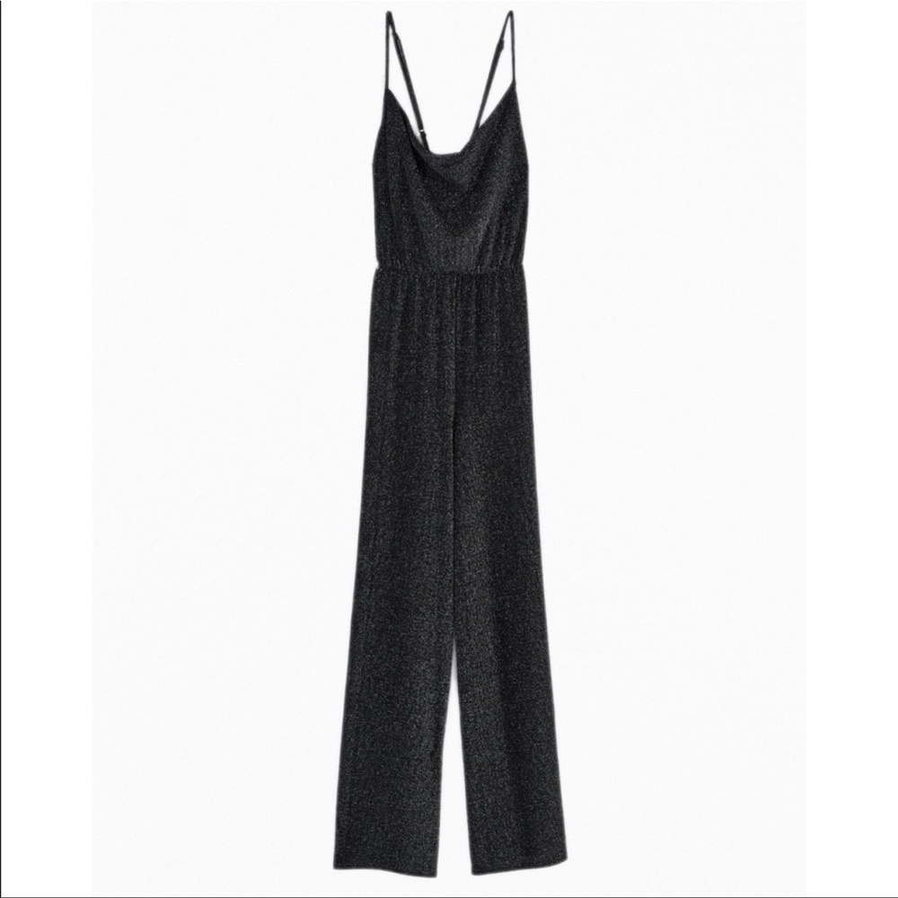 NWT UO Sparkly Cross-Back Jumpsuit